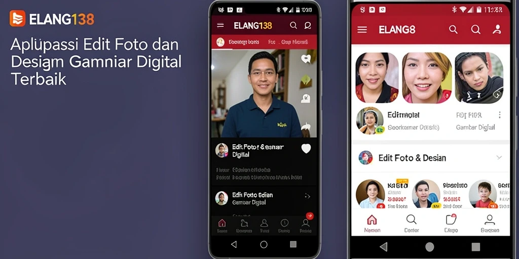 Screenshot antarmuka ELANG138 yang menampilkan fitur Gambar Digital yang canggih.
