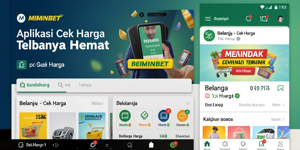 Tampilan utama MIMINBET menunjukkan sekumpulan harga produk yang terperinci.