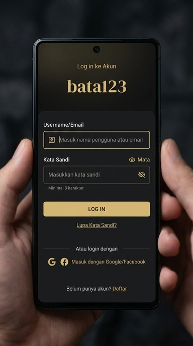 Cara Mudah Masuk Akun bata123 untuk Pengguna Android